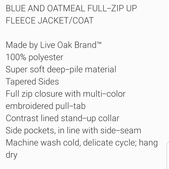 EUC bright blue Teddy sherpa fleece jacket - Picture 7 of 7